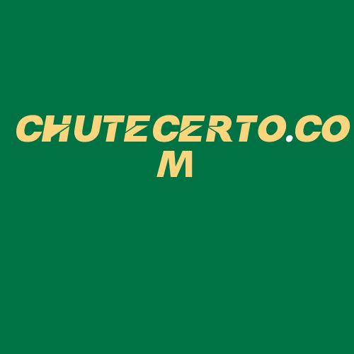 Logo da CHUTECERTO